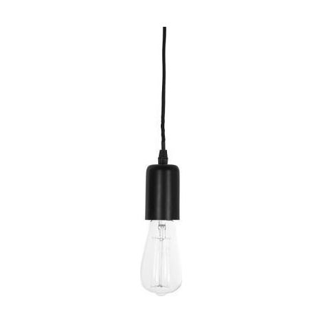 Lampe Suspension Déco "Met" 8cm Noir