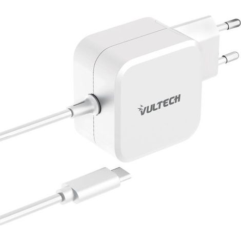 Vultech AU-67WTC cargador de dispositivo móvil Universal Blanco Corriente alterna Carga rápida Interior
