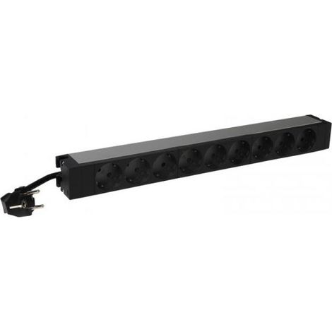 Middle Atlantic Products 646812 unidad de distribución de energía (PDU) 9 salidas AC 1U Negro