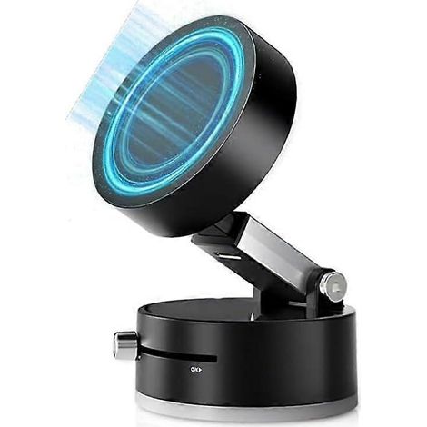 Support magnétique pour téléphone avec ventouse, idéal pour la voiture, la salle de sport, la salle de bain et autres lieux. Pliable, ajustable, aimant puissant double face, modèle universel. (1/5)