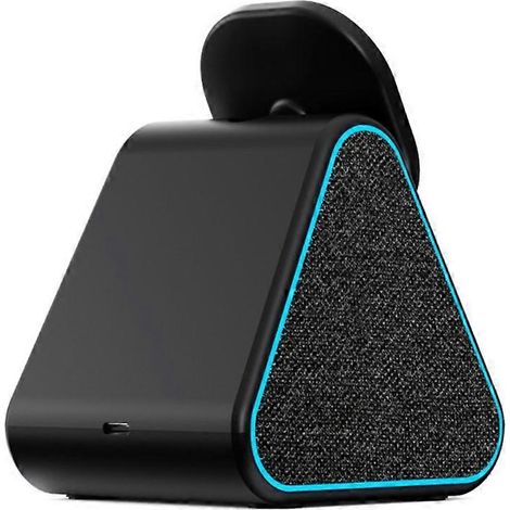 Mini-Multifunktionslautsprecher mit Bluetooth 5.0 und integrierter Handy-Ladestation, tragbar und kabellos, ideal fürs Büro. Elegantes und handliches Design. (1/5)