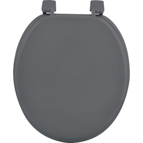 Abattant WC 37 x 47 cm anthracite