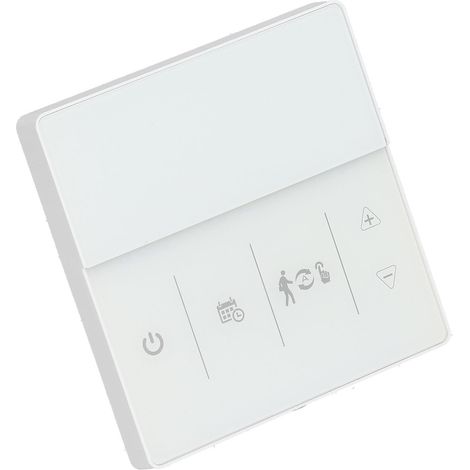 Thermostat intelligent programmable hebdomadairement avec commande vocale, capteur 10K, contrôle précis de la température, pour chaudière murale Home3A, blanc 230 V. (1/5)