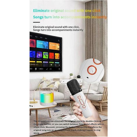 RGB-LED-Beleuchtung, Bluetooth 5.3 PA-Lautsprecher (1/5)