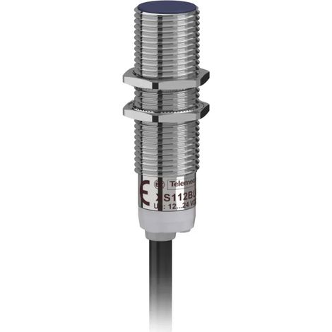 Basic osisense XS - induktiver Sensor OB. Metall M12 24VDC PNP NO SN=4MM Kabel 2M (Preisliste =S= 105,99) (1/2)