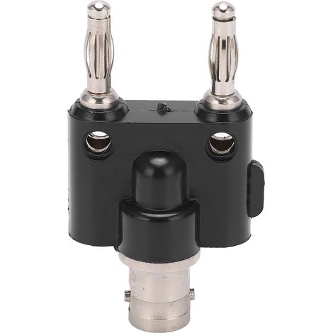 Adaptateur de connecteur BNC femelle vers fiche banane, pièces d'accessoires de test d'oscilloscope (1/5)