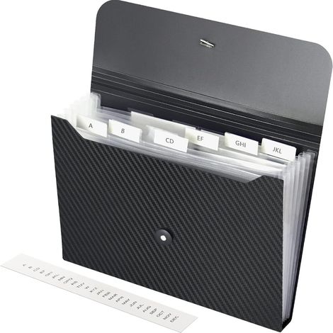 Organiseur de documents/porte-cartes de visite de type accordéon, peut contenir du papier lettre et du papier A4, pochette extensible pour documents, convient aux étudiants, médecins, ingénieurs, desi