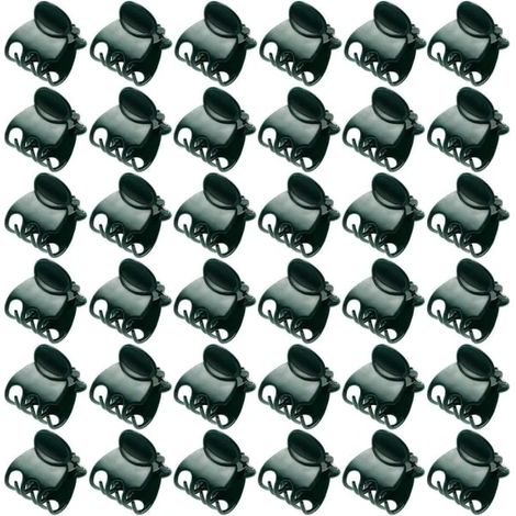 Lot de 100 pinces à orchidées, supports pour plantes de jardin pour orchidées
