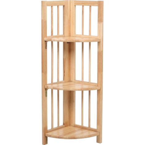Premier Housewares 3 Tier Natural Box Frame Corner Unit (1/6)
