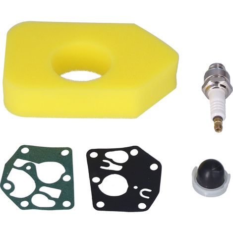 Kit d'entretien moteur : bougies, filtre à air, diaphragme et joints 795083 698369 694394 495770 (1/5)