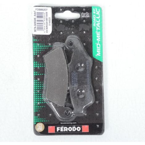 Plaquette de frein Ferodo pour Moto Honda 650 Transalp 2002 à (1/4)