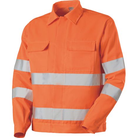 GIUBBETTO ALTA VISIBILITÀ Col. Arancio fluo Mis. XL