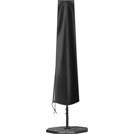 Couverture pare-soleil imperméable, grande bâche pare-soleil de jardin, tissu Oxford 420D, convient aux parasols de 9 à 11 pieds, dimensions : 190 cm (H) x 30 cm (L) x 50 cm (H). (1/4)