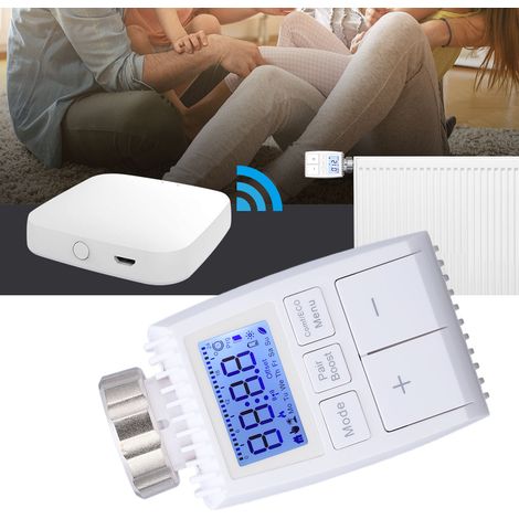 L'application intelligente ZIGBEE permet de contrôler les vannes de chauffage, les thermostats et les radiateurs thermostatiques intelligents. (1/5)