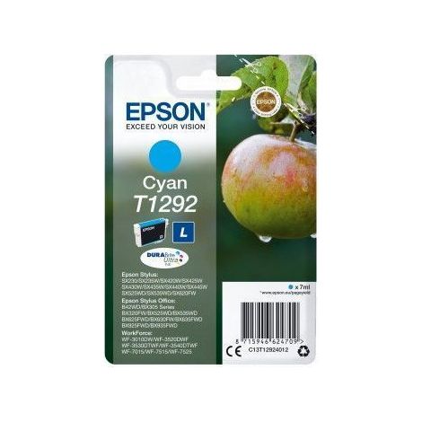 Cartucho de Tinta Compatible Epson C13T12924012 Cian