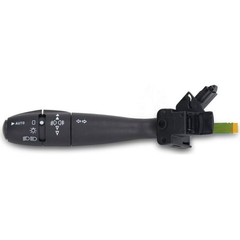 Jeffergarden Interrupteur d'indicateur de phare 6242H0, tige de commande de colonne de direction de remplacement pour citroën C3 C4 C5 C8 Berlingo Xsara-DOU