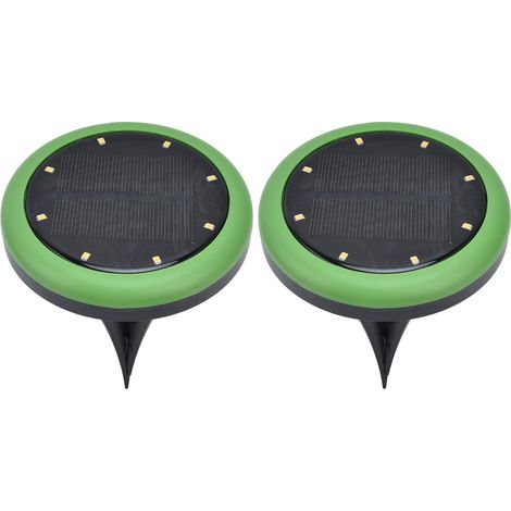 Lampe solaire de jardin LED étanche IP65, éclairage de sol décoratif extérieur pour terrasse, cour, villa ou jardin. (1/5)