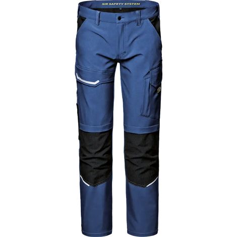 SIR SAFETY SYSTEM PALLADIUM Pantalon de travail multipoches hydrofuge bleu Taille 52