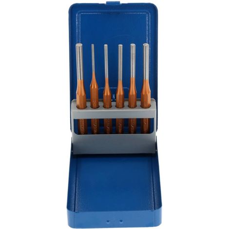 Gedore 116 D - GEDORE - Assortimento di cacciaspine 6 pz. in cassetta metallica snodata 8758050 (1/5)