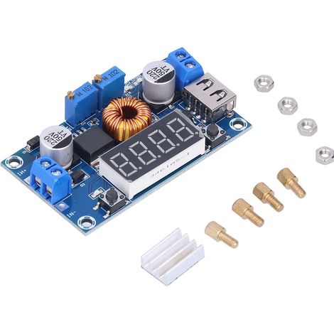 Module d'alimentation Buck, convertisseur de tension à courant constant avec interface USB 5A (1/5)