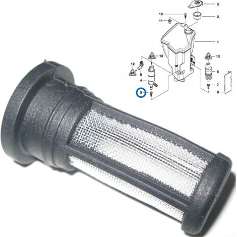 Joint pompe de lave glace pour BMW - 61678374382 88103 503 944 (1/4)