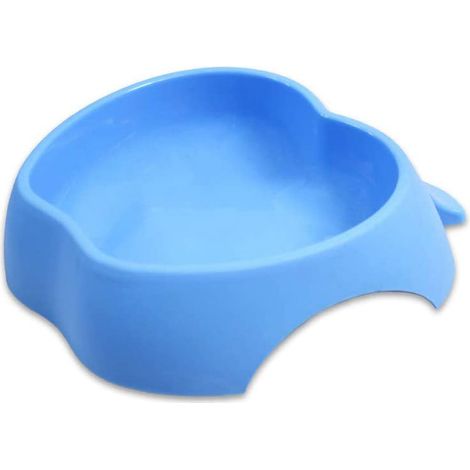 Ciotola per Cani Antiscivolo Ciotole da Viaggio Colorata per Cibo Alimenti Acqua Animali Scodella in plastica con Manico (1/5)