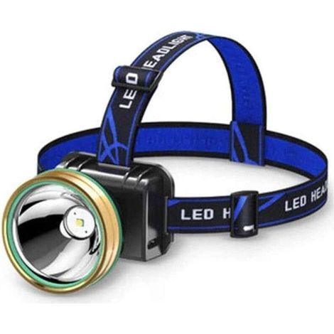 Linterna frontal, faro de trabajo de LED Haute la Plus Brillante, lámpara de bolsillo USB recargable de la lámpara de bolsillo recargable, luces de la cabeza para Le Camping, la randonnée, el exterior (1/5)