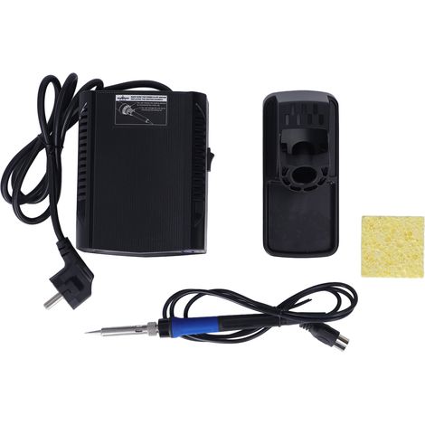 Station de soudage électrique à température constante réglable, fer à souder professionnel avec prise UE 230V, kit complet pour réparation électronique et bricolage. (1/5)