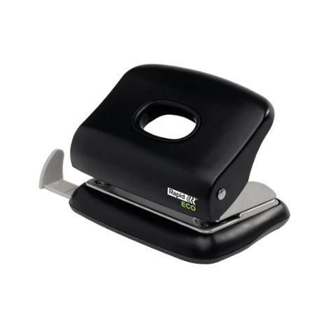 Rapid 24845300 perforador de papel 20 hojas Negro