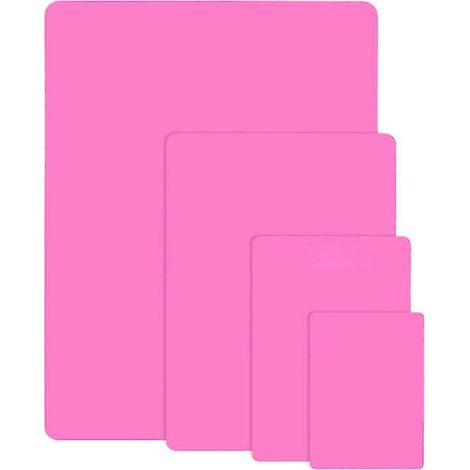 Lot de 4 tapis en silicone pour résine