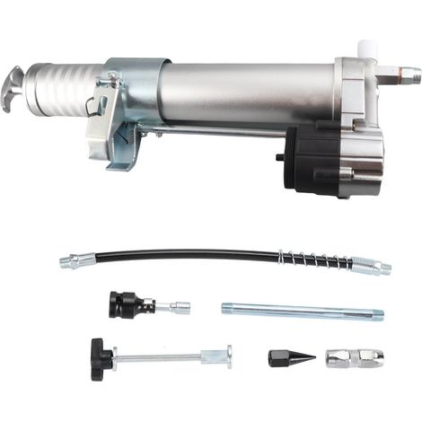Adapterset für Schlitzfettpresse, elektrische Bohrmaschine, 600 cm³ Fassungsvermögen, 10.000 PSI Druck (1/5)