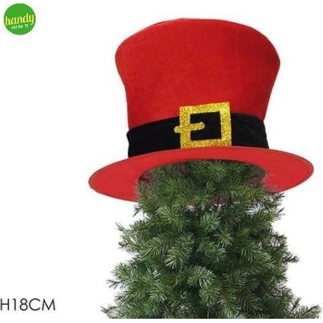 Cappello Puntale per Albero Handy Rosso