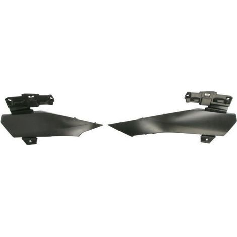 Moulures inférieures de pare-choc avant noires GT kit Peugeot 408 depuis 2022