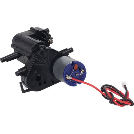 Pièces de rechange pour boîtiers de transmission en plastique et en cuivre de voitures télécommandées, compatibles avec Unimog noir. (1/5)