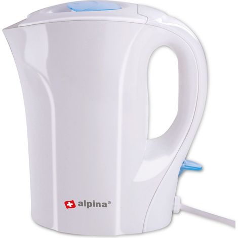 Bouilloire ALPINA, 1 L, 1000 W, blanc