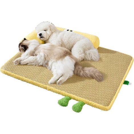 Tapis Rafraîchissant pour Chien Tapis en Rotin Frais pour (1/5)