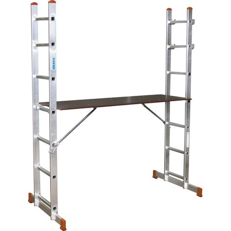 Krause Leitergerüst CORDA 2 x 7 Sprossen Gerüste