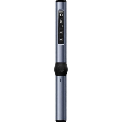 Fer à souder électrique intelligent, station de soudage portable avec écran OLED 0,87 pouce, boîtier en alliage d'aluminium, réglage de la température et de la tension d'entrée. (1/5)