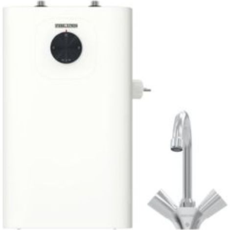 STIEBEL ELTRON Termo pequeño abierto SNU 5 Plus + WST-W, con grifo, 204974