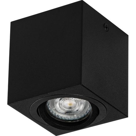 Spot de plafond LEDVANCE Spot Surface Square noir GU10 (1/5)