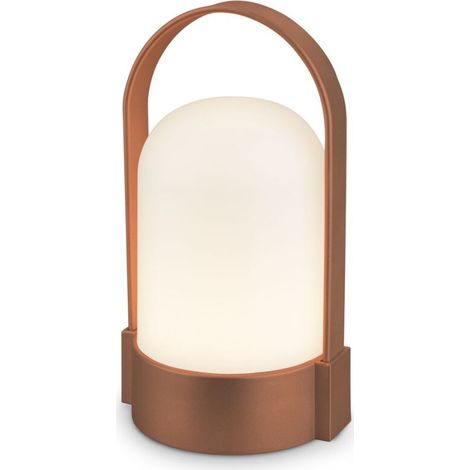 LED Tischlampe mit Akku – kabellose Tischleuchte, dimmbar, Touch-Bedienung – für Terrasse & Garten – Warmweiß (1/5)