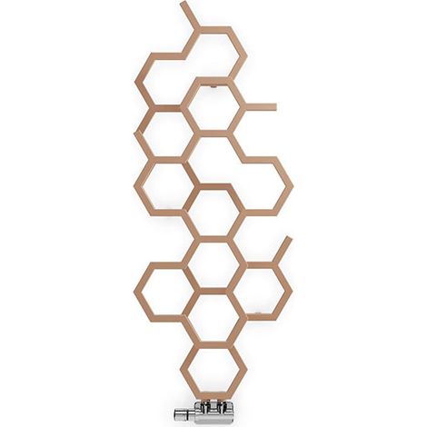 Heizungsbetrieb Heizkörper Leuchtendes Kupfer HxL 1700mmx573mm - 500 Watt - HEX1700/573ZXBCO