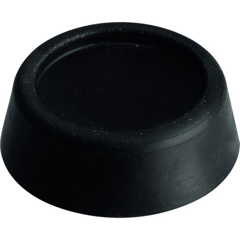 Hettich Waschmaschinenuntersetzer Kunststoff Ø 45 mm schwarz - 4 Stück Dämpfer