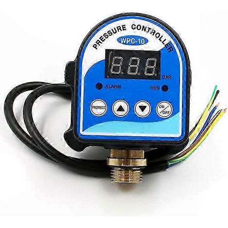 Pressostat d'eau pour pompes à vide et haute pression, régulateur de pompe WPC 10 (1/5)