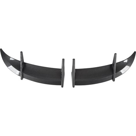 Aileron Arrière de Coffre pour MK6, Spoiler Toit en Fibre de Carbone, Lèvre de Hayon, Bandeau de Toit, Style Carbone, Finition Auto