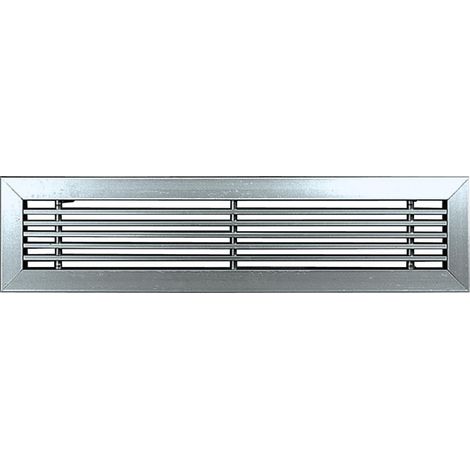 Grille linéaire de soufflage/reprise, aluminium, 550 à 1550 m3/h, D 800 x 150 mm S&P (UNELVENT) 852043