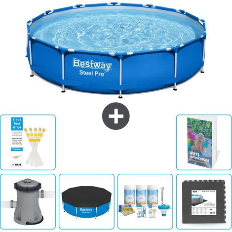 Bestway Steel Pro Rund - 305x76 cm - 7-teilig S238