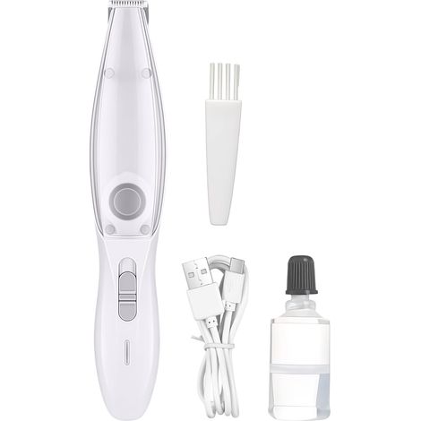 Tondeuse Pour Chien,Faible Bruit Rechargeable Avec Réservoir À Poils - Tondeuse pour Chien et Chat,Pour Poils Longs Courts Épais Chatons Oreille Œil (1/5)
