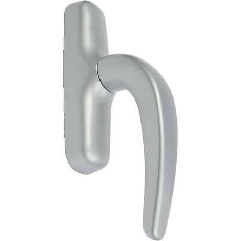 Crémone 2 doigts type Néfer Midi finition gris aluminium - FAPIM SPA