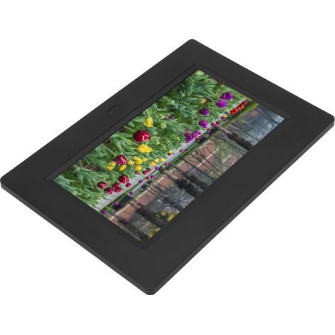 Cadre Photo Numérique 7 Pouces Écran IPS HD avec USB, Carte Mémoire, Lecture Audio‑Vidéo, Album Électronique 100‑240V Prise UE (1/5)